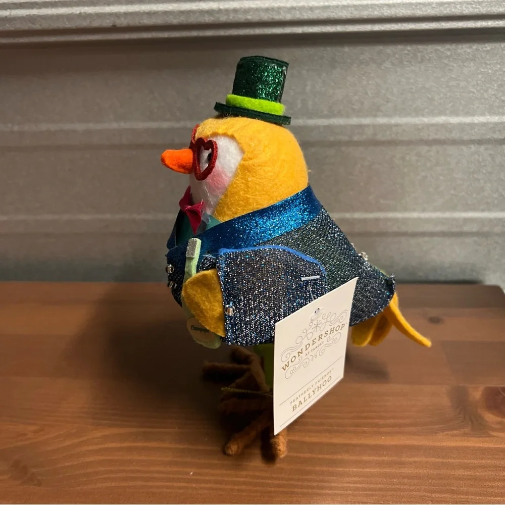 Target Wondershop Featherly Friends New Years Holiday Ballyhoo Bird 2025 NWT